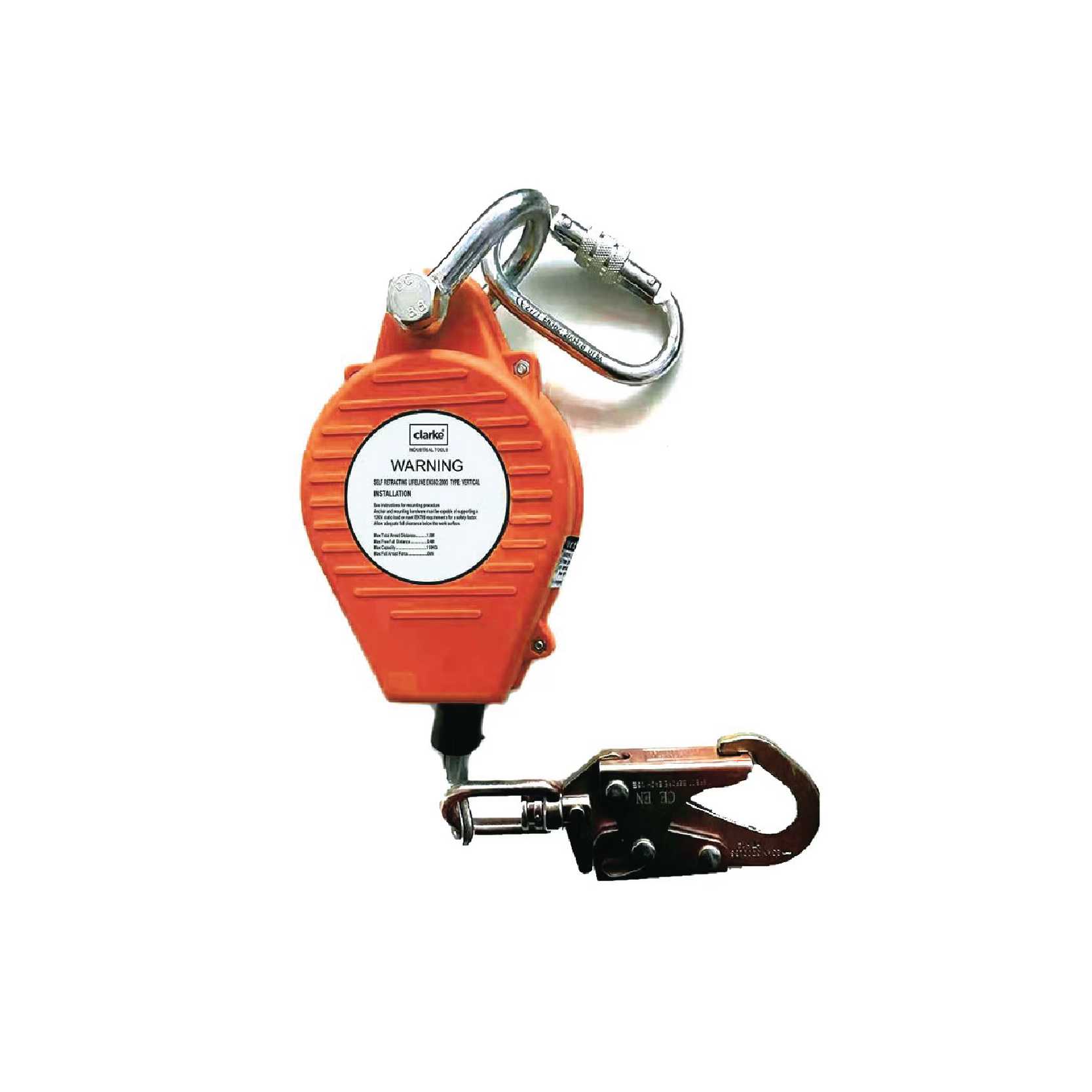 RETRACTABLE FALL ARRESTER 6MTR CLARKE