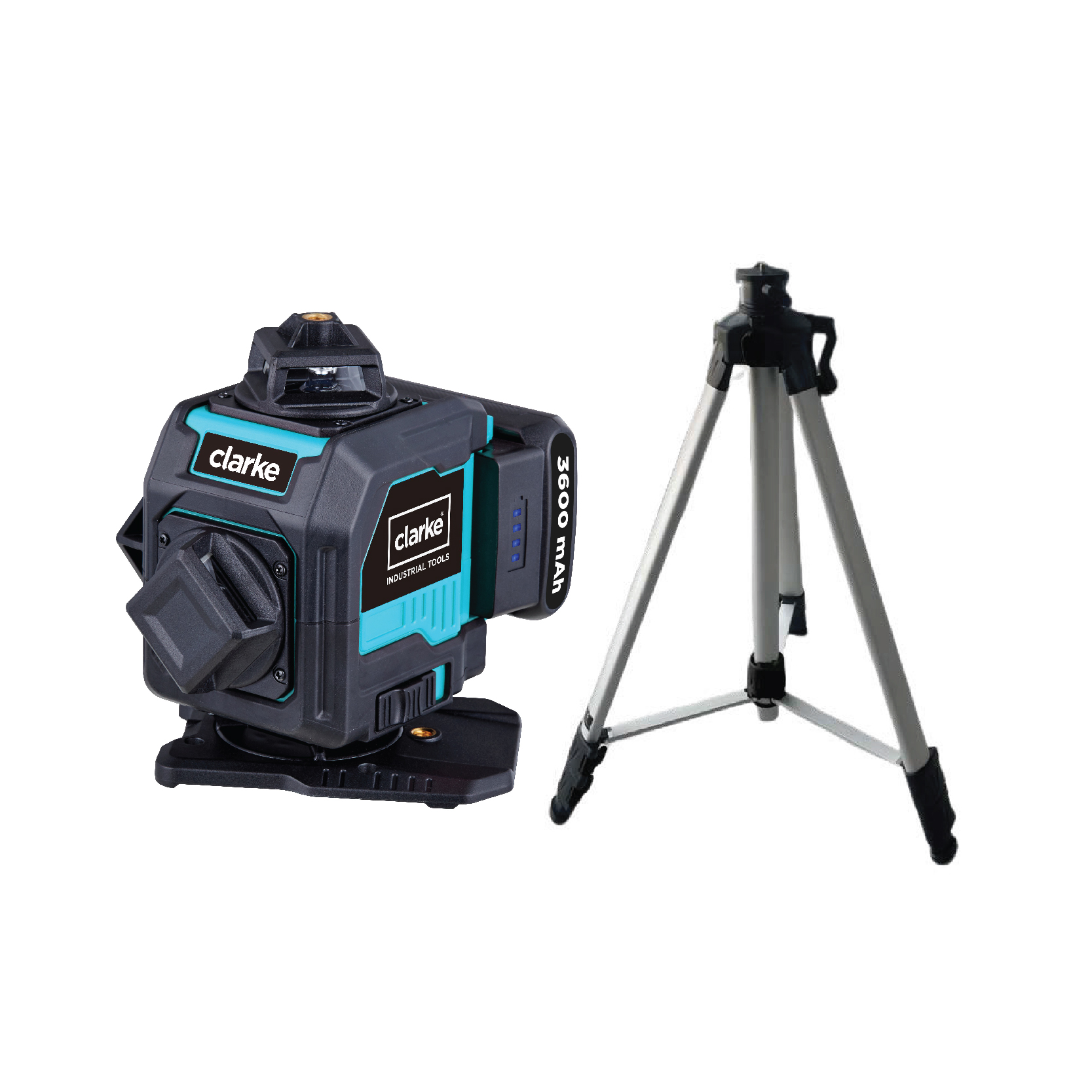 4D LASER LEVEL GREEN LINE WITH CLATP150 TRIPOD CLARKE