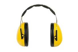 TEAKWOOD EAR MUFF YELLOW BLACK