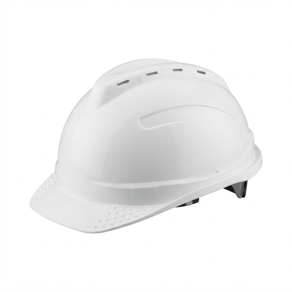 STG HELMET WHITE RACHET