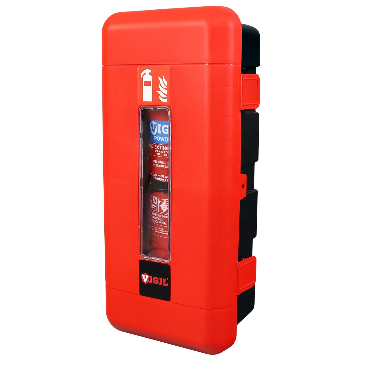 Fire cabinet single box plastic type