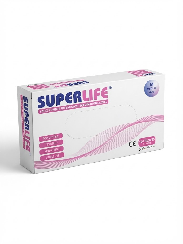 SUPER LIFE LATEX MEDICAL GLOVE