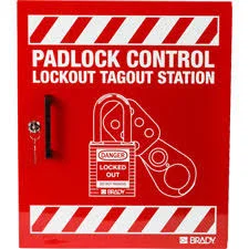 PADLOCK STATION -10 HOOKS