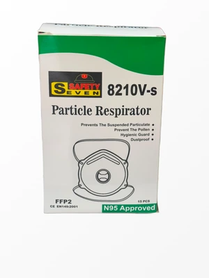 Safety Seven 8210V-S Particle Respirator 1Pckt/15PCS