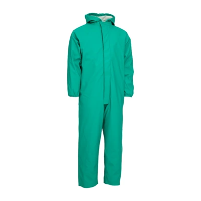CHEMICAL PROTECTIVE COVERALL GREEN