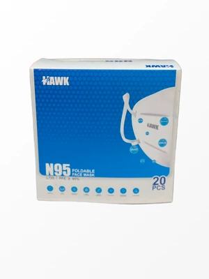 HAWK N95 MASK 20PCS/BOX