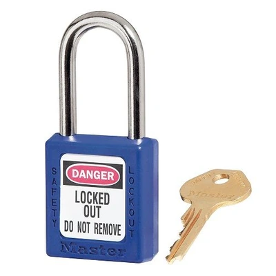 SAFETY PADLOCK 38MM BLUE
