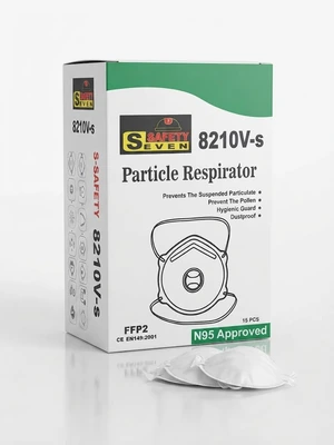 Safety Seven 8210V-S Particle Respirator 1Pckt/15PCS