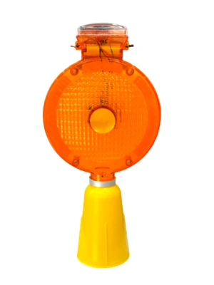 SOLAR WARNING LIGHT CONE TYPE - ORANGE