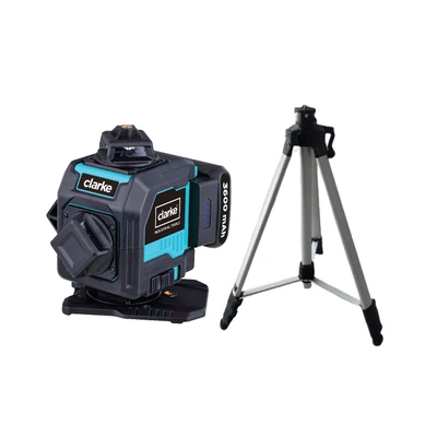 4D LASER LEVEL GREEN LINE WITH CLATP150 TRIPOD CLARKE