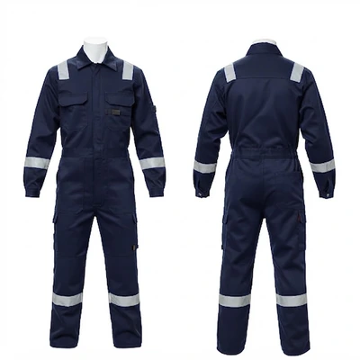 FR COVERALL 250 GSM NAVY BLUE