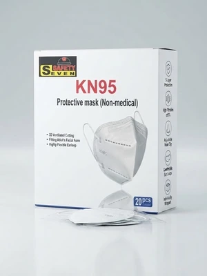 KN95-SEVEN SAFETY DUST MASK 20PCS/PKT